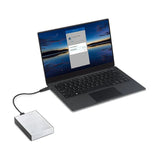 Seagate One Touch Portable Hard Drive with Password Protection - 5TB HDD / USB 3.0 / Silver