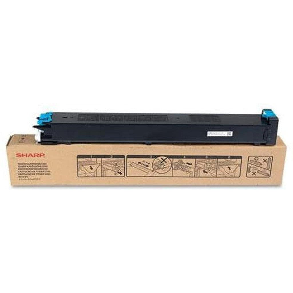 Sharp Oem Mx23Ntca Cyan Toner Cartridge-Inks And Toners-Sharp-Star Light Kuwait