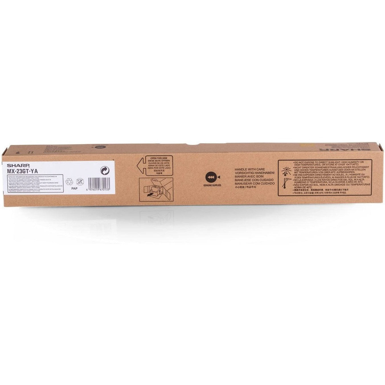 Sharp Toner Yellow Mx 23Gtya-Inks And Toners-Sharp-Star Light Kuwait