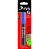 Sharpie W10 Blue Permanent Marker Chisel Tip
