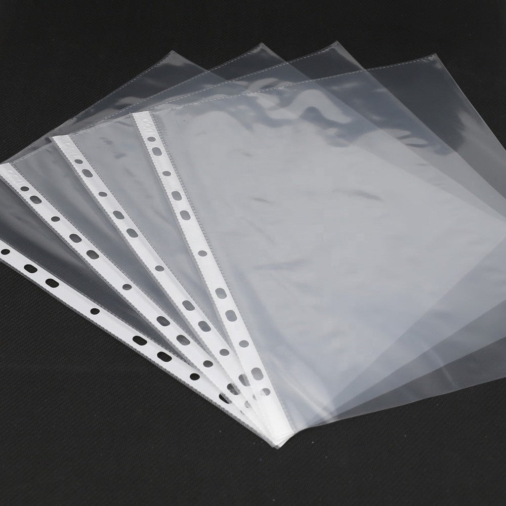 Sheet Protector A4 80 Micr 100Pcs/Pkt - Buro-Filiing Accessories-Buro-Star Light Kuwait