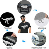 Silver Glitter Vinyl Sticker Roll (GLT01) – 50cm x 1m