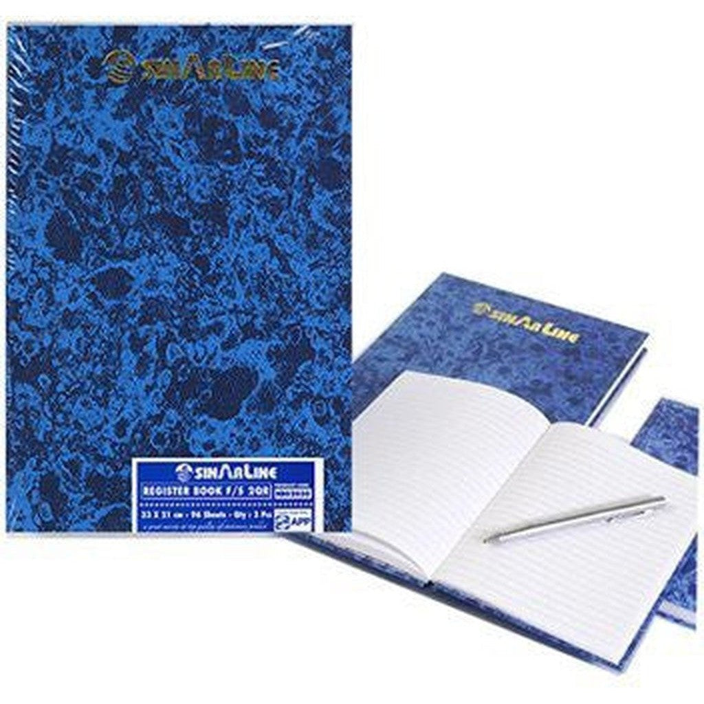 Sinar Notebook 2Qr 10″X 8″ Hb02078-Stationery Registers And Writing Books-SinarLine-Star Light Kuwait