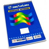Sinar Spiral Short Hand Pad A5 5" X 8 "-Stationery Registers And Writing Books-SinarLine-Star Light Kuwait