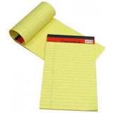 Sinarline A5 Writing Pad – Yellow/White (10 Pcs/Pkt)-Stationery Registers And Writing Books-SinarLine-Star Light Kuwait