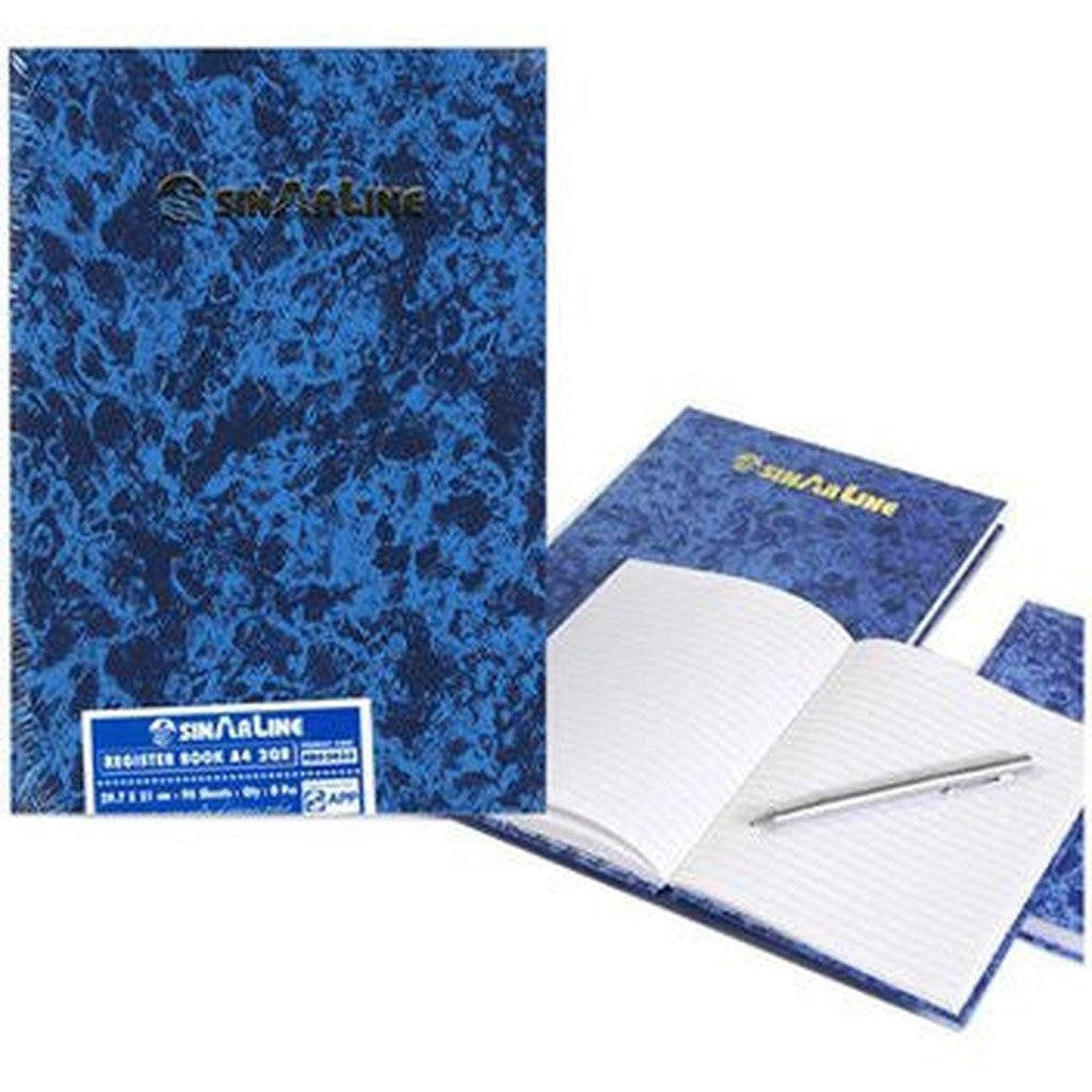 Sinarline Register A4Qr Hb02035-Stationery Registers And Writing Books-SinarLine-Star Light Kuwait
