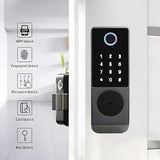 Smart Door Lock for Exterior Fence TTLock Silver-ED2-2