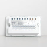 Smart Double Wallmont Socket With USB Wi-Fi - White