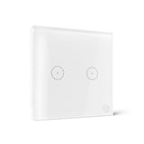Smart Light Switch 2 Gang WiFi -White