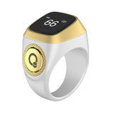 Smart Zikr & Tasbih Ring 22mm - White