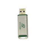 محرك أقراص فلاش USB Speedar RIO سعة 4 جيجابايت الإصدار 2.0 (أبيض)