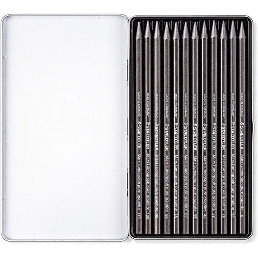 Staedtler 12 Full Graphite Pencils-Pencils-Staedtler-Star Light Kuwait