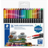 Staedtler 36 Double Ended Permanent Pens-Pens-Staedtler-Star Light Kuwait