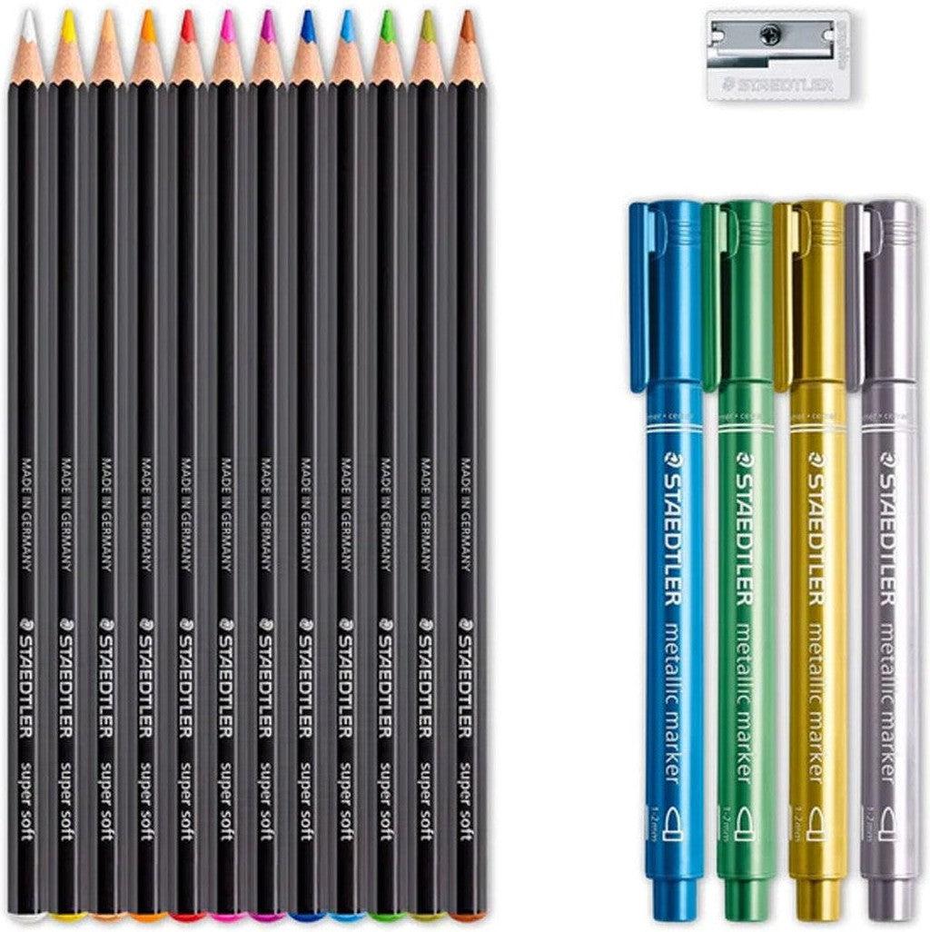 Staedtler Black And White Set-Art Sets And Material-Staedtler-Star Light Kuwait