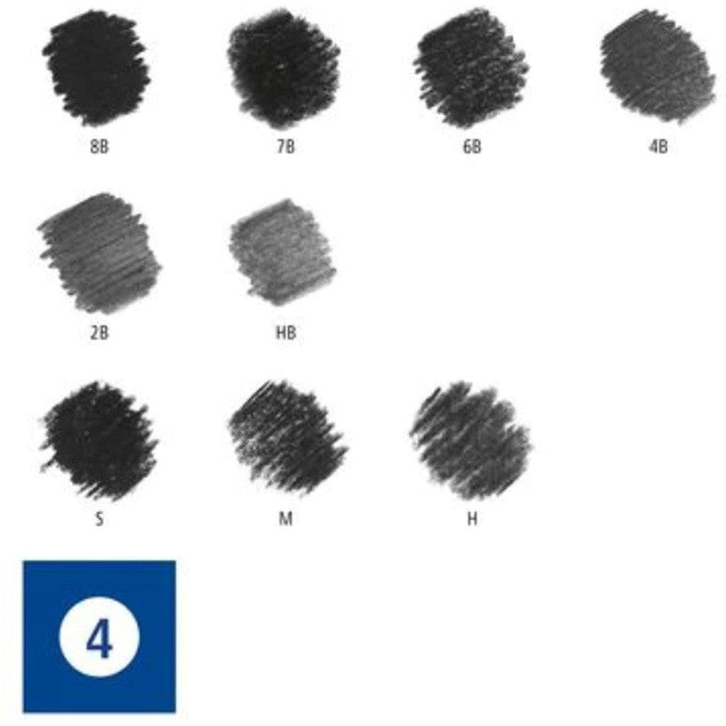 Staedtler Charcoal Set Of 12 Pcs-Art And Crafts-Staedtler-Star Light Kuwait