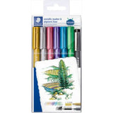 Staedtler Decorativemarker Assorted Colour Waterproof-Art And Crafts-Staedtler-Star Light Kuwait