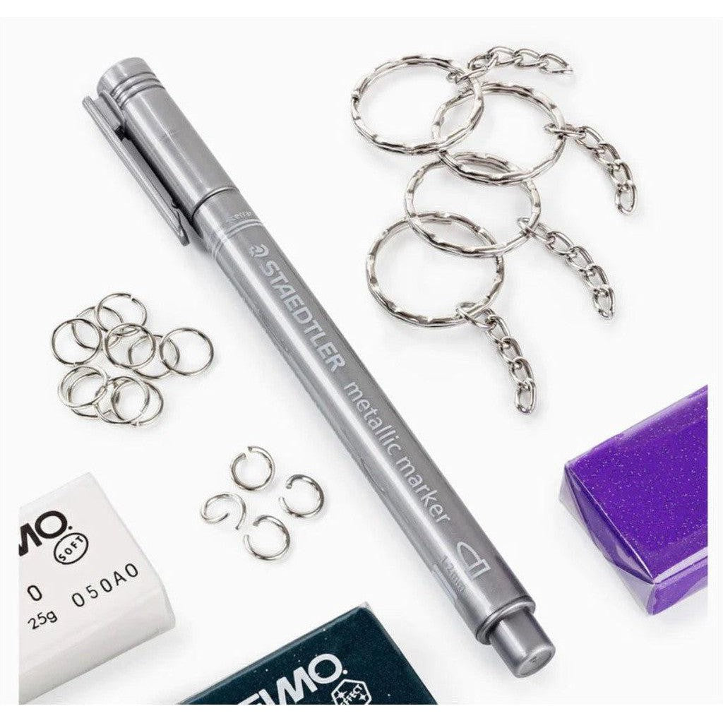 Staedtler Design Journey Zodiac Sign Key Chains Set-Art Sets And Material-Staedtler-Star Light Kuwait