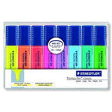 Staedtler Highlighter Set Of 8-Pens-Staedtler-Star Light Kuwait
