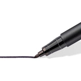 Staedtler Lumocolor Permanent Marker Mst317-9Bkda Black-Pens-Staedtler-Star Light Kuwait