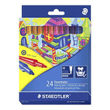 Staedtler Noris Club Fiber Tip Pen - 24 Colors