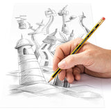 Staedtler Noris Pencil With Rubber Tip Box Of 12 - St-122-Hba-53-Pencils-Staedtler-Star Light Kuwait
