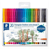 Staedtler Triplus Broadliner Design Journey Case Of 20-Art And Crafts-Staedtler-Star Light Kuwait