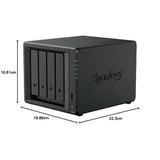 Synology DiskStation DS423+ - SATA / 4-Bays / USB / LAN / (Diskless)