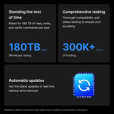 Synology Plus Series HAT3300 Hard Drive - 6TB / 3.5-inch / SATA-III / 5400 RPM / 256MB Buffer