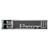 Synology RackStation RS3621xs+ - 216TB / 12x18TB / SATA / 12-Bays / USB / LAN / Rack (2U)