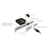 TP-LINK (TX201) 2.5 Gigabit PCIe Network Adapter - LAN / PCI Express
