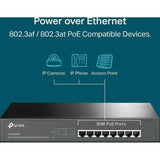 TP-Link 8-Port PoE+ SG1008MP Gigabit Desktop/Rackmount Switch 153W
