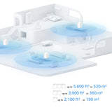 TP-Link AX1500 Whole Home Mesh Wi-Fi 6 System (Pack of 3)