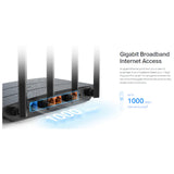 راوتر لاسلكي ثنائي النطاق TP-Link Archer AX12 (AX1500) بتقنية Wi-Fi 6 - 5 جيجاهرتز (1201 ميجابت في الثانية) / شبكة WAN جيجابت / شبكة LAN جيجابت