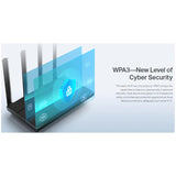 راوتر لاسلكي ثنائي النطاق TP-Link Archer AX12 (AX1500) بتقنية Wi-Fi 6 - 5 جيجاهرتز (1201 ميجابت في الثانية) / شبكة WAN جيجابت / شبكة LAN جيجابت