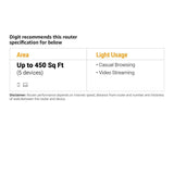راوتر TP-Link Archer C20 AC750 ثنائي النطاق - 733 ميجابت في الثانية / WAN / LAN
