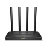 TP-Link Archer C6 Wireless Router - 1200 Mbps / WAN / LAN / Black