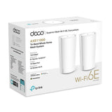 TP-Link Deco XE200 AXE11000 Whole Home Mesh WiFi 6E System, 2-Pack