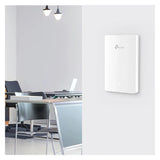 نقطة وصول واي فاي 6 من تي بي-لينك EAP615-Wall (AX1800) مثبتة على الحائط - 5 جيجاهرتز (1201 ميجابت في الثانية) / شبكة محلية جيجابت