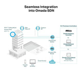 TP-Link EAP773 (BE9300) Ceiling Mount Tri-Band Wi-Fi 7 Access Point - 6GHz (5760 Mbps) / Gigabit LAN