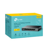 TP-Link LS106LP 6-Port PoE Desktop Switch