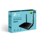 جهاز توجيه لاسلكي ثنائي النطاق 4G LTE من TP-Link طراز MR202 AC750