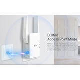 TP-Link RE705X (AX3000) Mesh Dual-Band WiFi 6 Extender - 5GHz (2402 Mbps) / Gigabit LAN