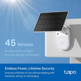 كاميرا أمان لاسلكية ذكية من تي بي لينك ولوحة شمسية Tapo C410KIT