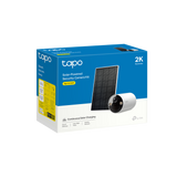 كاميرا أمان لاسلكية ذكية من تي بي لينك ولوحة شمسية Tapo C410KIT