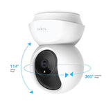 كاميرا مراقبة منزلية لاسلكية TP-Link TAPO C200 قابلة للتحريك والإمالة - دقة 1080P FHD