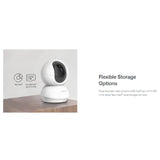 كاميرا مراقبة منزلية لاسلكية TP-Link TAPO C200 قابلة للتحريك والإمالة - دقة 1080P FHD