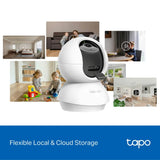 TP-Link Tapo C250 4K Pan/Tilt AI Home Security WiFi Camera