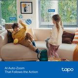 TP-Link Tapo C250 4K Pan/Tilt AI Home Security WiFi Camera