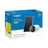 TP-Link (Tapo C425 KIT) Smart Wire-Free Security Camera and Solar Panel - 2K QHD / AI Detection / Night Vision