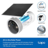 TP-Link Tapo C465 Battery-Powered Security Camera with Built-In Solar Panel 4K